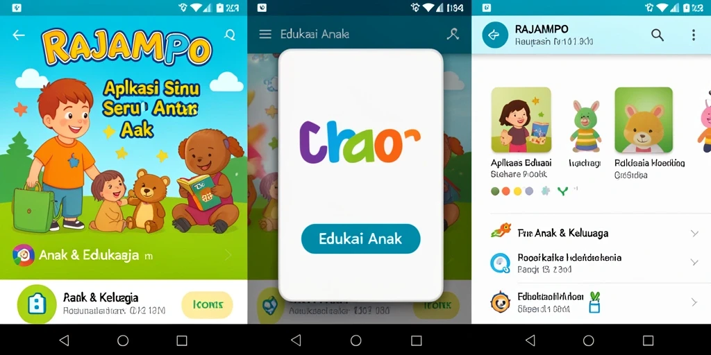 Screenshot antarmuka RAJAMPO yang menarik dan edukatif.